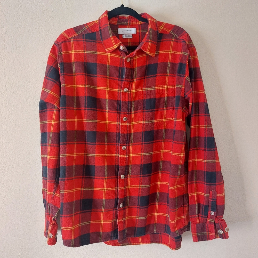 Urban Outfitters Classic Plaid / Flannel Shirt  - Size L